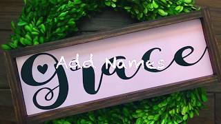 Handmade wooden sign ideas for home decor, weddings or any occasion.  DIY wooden signs.