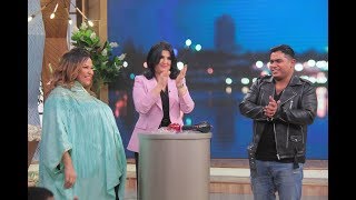 التحدي الكامل بين " ويزو" و زوجها شريف حسني في معكم منى الشاذلي
