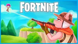 I'M THE BEST HUNTING RIFLE SNIPER in Fortnite: Battle Royale! (Fortnite Funny Moments & Fails)