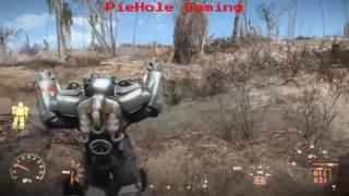 Fallout 4 Glitch - Flexing my Muscles!!!