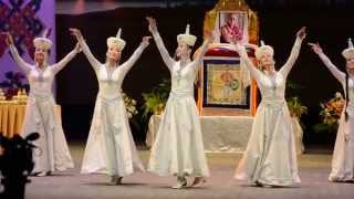 2014 Бурятия "Приветственный "Театр "Байкал" Улан-Удэ Dalay lama birthday concert
