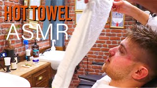 asmr WARM TOWEL MASSAGE and more BY salon ChuckMuck  • ASMR HEAD, SCALP, BACK MASSAGE