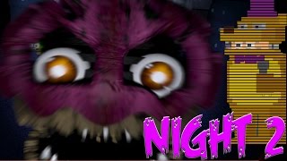 CUPCAKE JUMPSCARE! Fredbear is back! | Five Nights at Freddy's 4 | Night 2