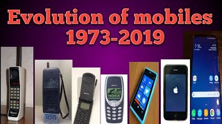 Evolution of Cellphones|Evolution of mobile phones in tamil 1973-2019