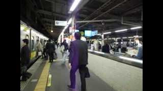 2012 総武線亀戸駅から錦糸町駅 Kameido to Kinshicho - Sobu Line 121025