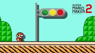 信号機が取り付けられました【マリオメーカー2】