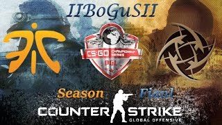 Fnatic vs NiP [cbble] - Map 2 - PGL CCS Kick-off Season Final - CSGO