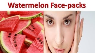 Homemade Watermelon Face Packs For Glowing Skin