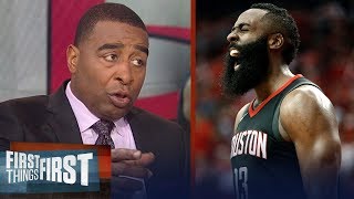 Cris Carter's keys for James Harden in Rockets - Warriors Game 7 | NBA | FIRST THINGS FIRST