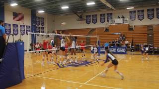 OLLU volleyball's Bailei Hubbard