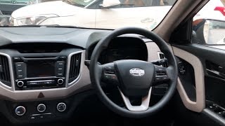 Hyundai Creta E Plus Petrol Earth Brown Colour Interior and Exterior