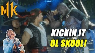 Mortal Kombat 11 Old Skool vs New Skool Trailer | JAX, LIU KANG, KUNG LAO, KITANA REACTION