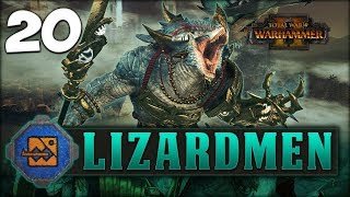 THE MIGHT OF MAZDAMUNDI! Total War: Warhammer 2 - Lizardmen Campaign - Kroq-Gar #20