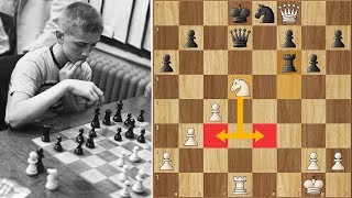 First True Test of Skill for the 13-Year Old Bobby Fischer