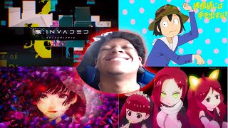 SAT REACTS #4 | ID: Invaded Op and Ed, Keep Your Hands Off Eizouken! Op, and MORE BLIND REACTIONS!!!