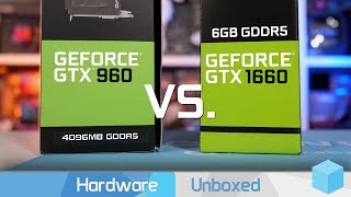 GeForce GTX 960 vs. GTX 1660: Putting Nvidia's 113% Claim to the Test!