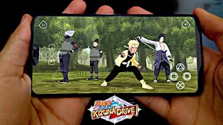 SAIU ÉPICO! NEW MOD PARA NARUTO SHIPPUDEN KIZUNA DRIVE NO CELULAR (PPSSPP) NARUTO MODO KURAMA E MAIS