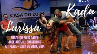 BRAZILIAN ZOUK CHAMPS JACK AND JILL 1st Place - Kadu & Larissa (2014)