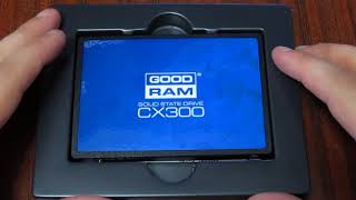 Распаковка SSD диск Goodram CX300 из Rozetka.com.ua