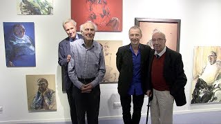 Officiële opening expositie 'Minje' Sam Drukker