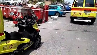 פועל נפגע מ חפץ כבד שנפל מגובה ב אתר בניה ב רחוב פרופ יובל נאמן ב תל אביב מת תאונת עבודה