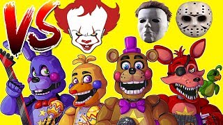 ЧТО БУДЕТ ЕСЛИ ОТДУБАСИТЬ АНИМАТРОНИКА 5 ночей ФРЕДДИ ФНАФ Анимация как МАЙНКРАФТ ГТА 5 МУЛЬТИК