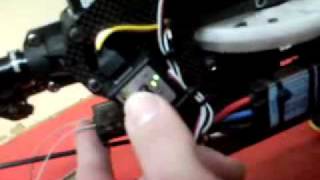 flybarless 3G align set up t rex 500 by Mikyciancio (IT)