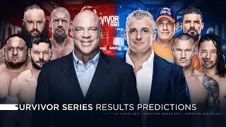 WWE Survivor Series 2017 - Results Predictions