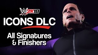 WWE 2K18 Enduring Icons DLC: All Signatures & Finishers