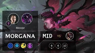 Morgana Mid vs Darius - EUW Master Patch 10.1