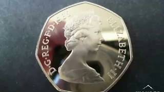 UK 1982 50p Fifty Pence Coin VALUE