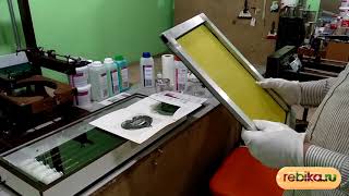 Видео-инструкция по изготовлению трафарета. Video instruction on stencil manufacturing.