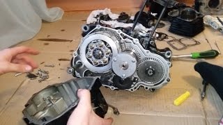 [Сборка двигателя 164 FML. Карбюратор keihin  pz30 с ускорительным насосом]