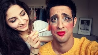 Isipisi5 schminkt MICH BLIND! - Blindfolded Make Up Challenge