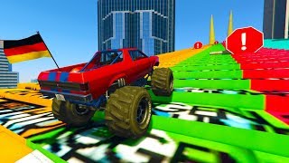 LA ESCALERA GIGANTE!! - CARRERA GTA V ONLINE - GTA 5 ONLINE