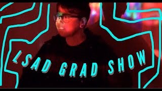 visiting the LSAD graduate exhibition?vlog nine