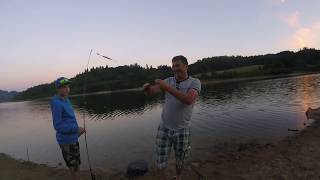 Zawody NOCNE  Kola Kolejarz nr 1 na zatoce FALSZTYN 1/3