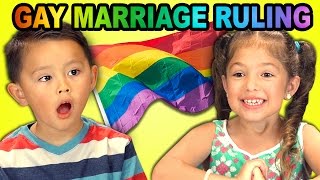 Kids React to Gay Marriage Ruling