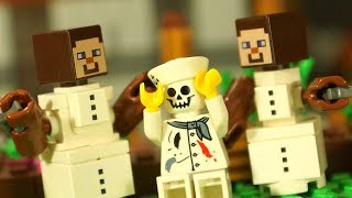 Лего НУБик и Борька Мультфильмы Все Серии Подряд LEGO Minecraft Stop Motion Animation