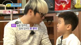[HOT] 아빠 어디가 - 아빠와 강시놀이하는 후, 숨 참다가 호흡곤란 20131229
