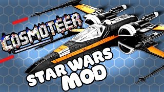 GUESS WHO WINS THE STAR WAR - Cosmoteer Gameplay Star Wars Mod