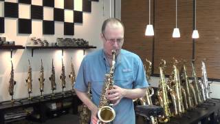 Yani AW01 alto sax brass