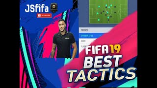 Insane Fifa 19 formation 4-2-3-1 & custom tactics,player instructions