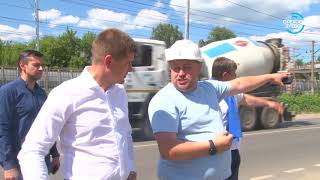 Рабочая поездка Г.Панина. ДШИ в д.Демихово , Знамя труда