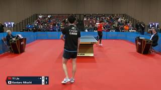 2019 Seamaster US Open - Mens Singles - Semi Final - Yi Liu vs Kentaro Miuchi