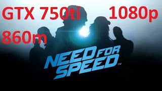 Alienware Alpha I Need For Speed (2016) I 900p 60 FPS Test (750ti/860m)