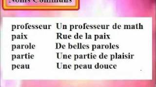 Les 1000 mots indispensables, apprendre le français gratuit 8/12