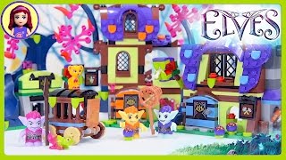 Lego Elves Magic Rescue from the Goblin Village Part 1 Build Review Silly Play - Kids Toys