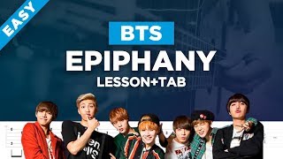 ? BTS Epiphany easy acoustic guitar cover + tab