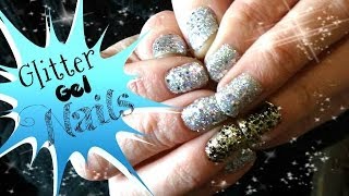 Glitter Gel Nail Tutorial
